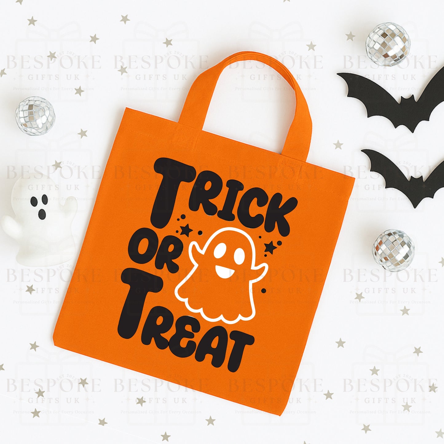 Trick or Treat Ghost - Mini Tote Bag