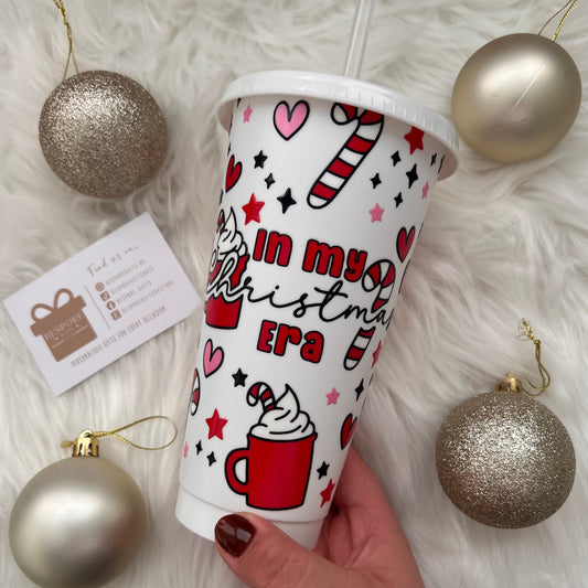 In My Christmas Era 24oz Cold Cup