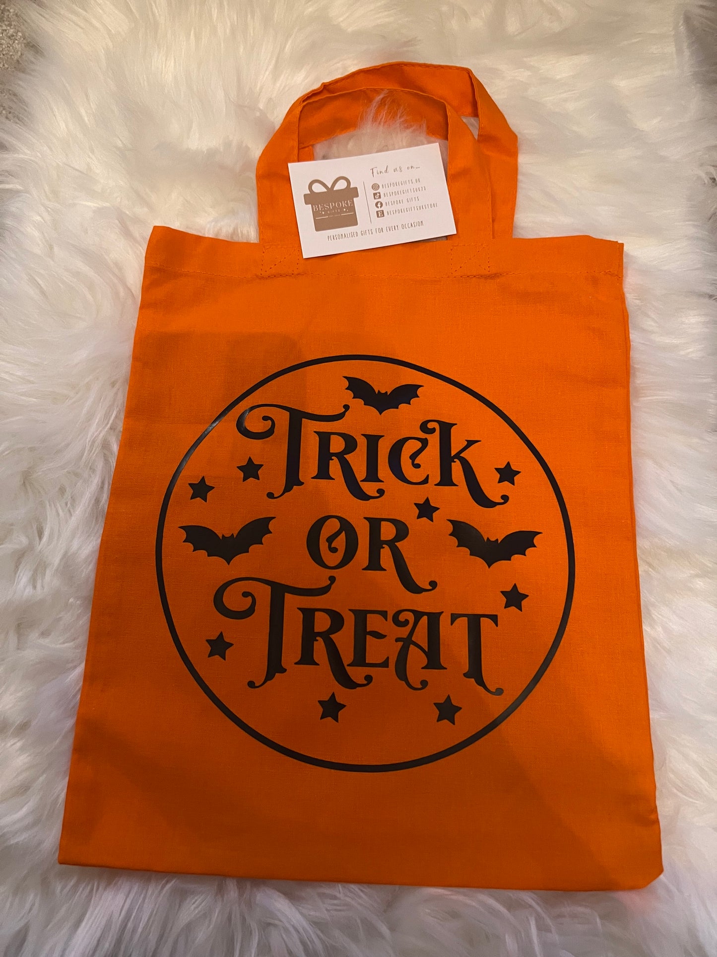 Trick or Treat Orange Bag