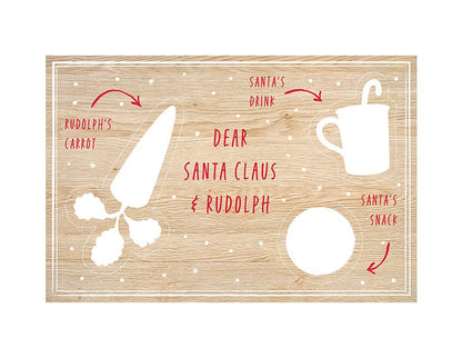 Personalised Snacks for Santa Board