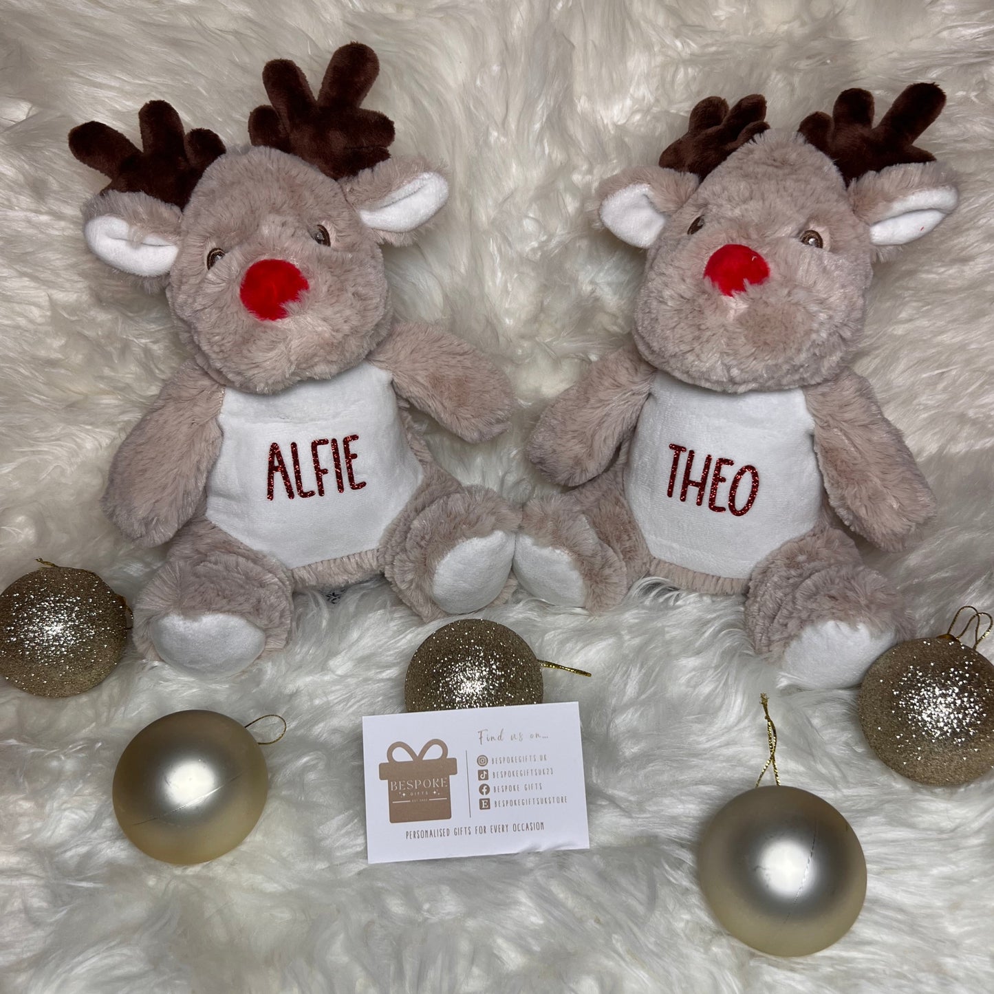 Personalised Reindeer