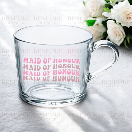 Maid of Honour - Glass Mug