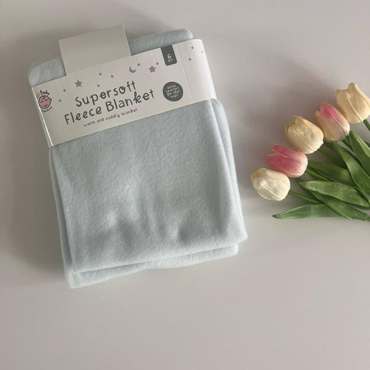 Supersoft Fleece Blanket - Blue