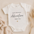 Adventure Times Two Pregnancy Announcement Bodysuit