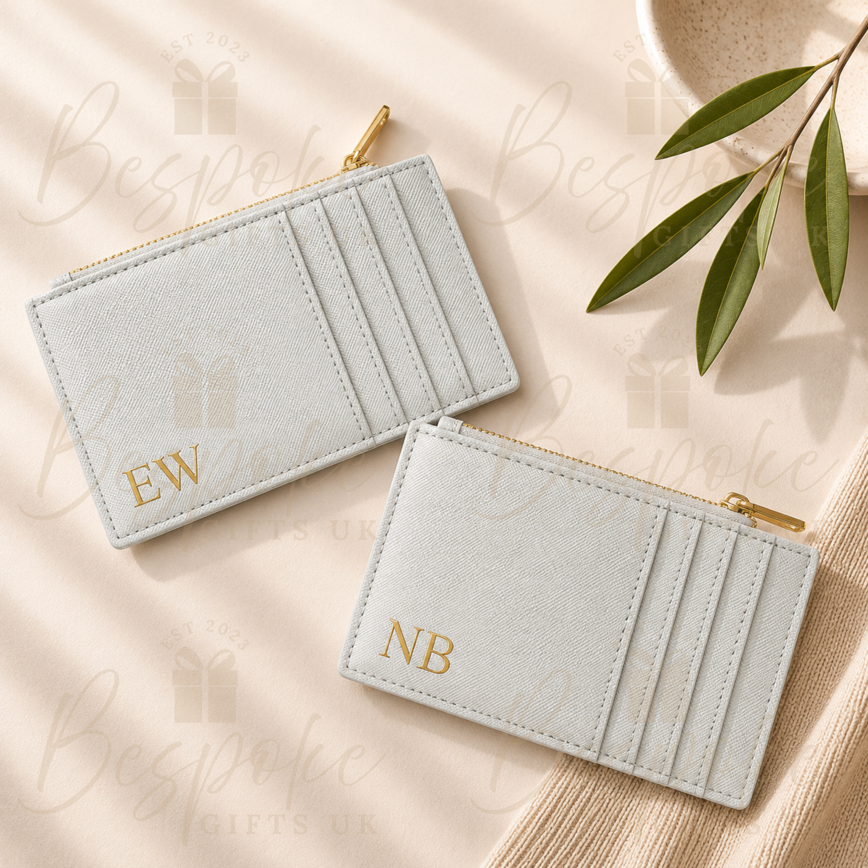 Monogram Card Holder Wallet