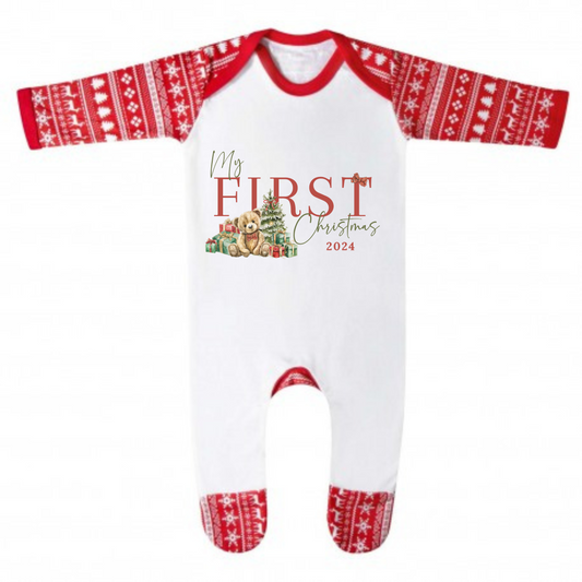 My First Christmas - Baby Rompersuit