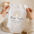 Rainbow Baby Announcement Bodysuit