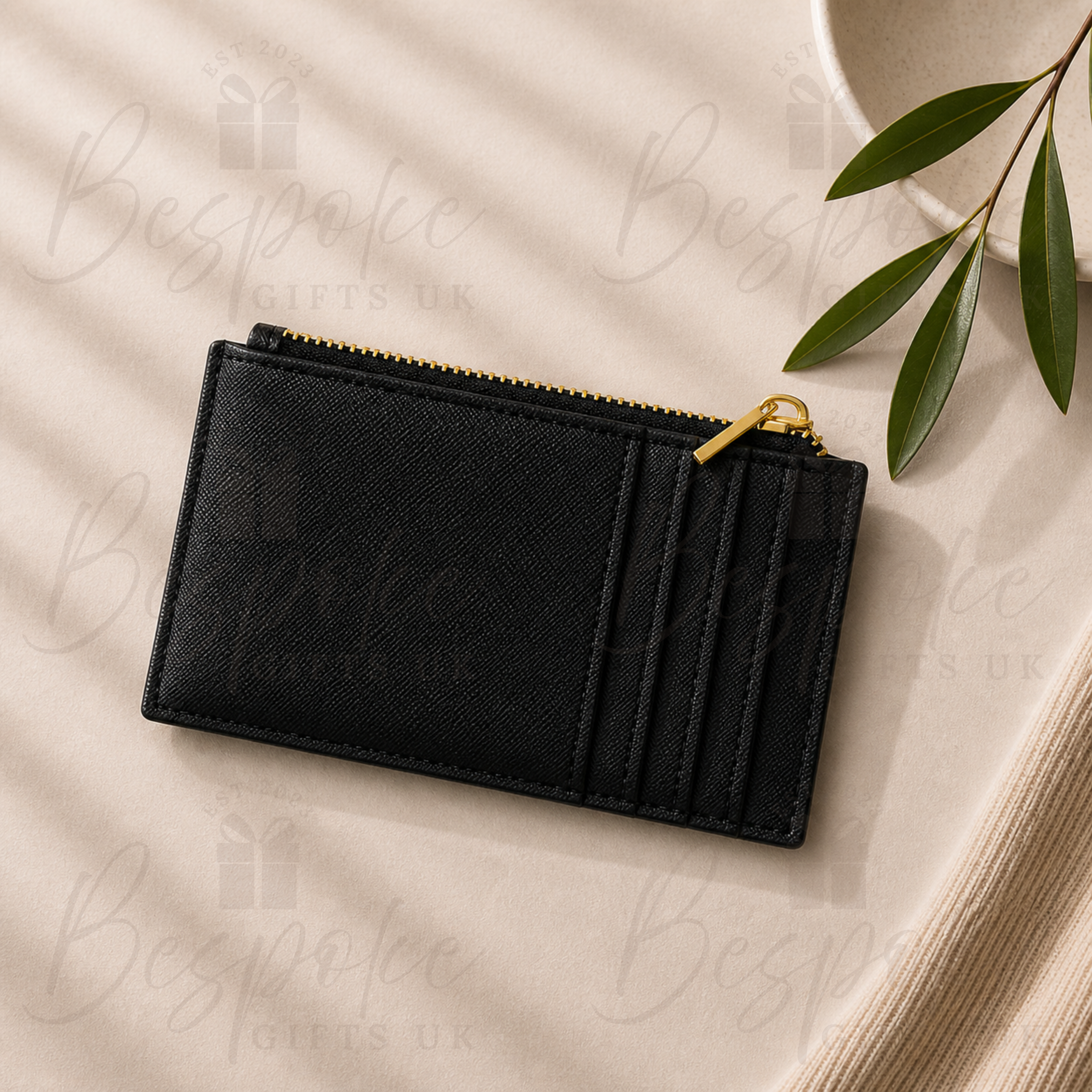 Monogram Card Holder Wallet