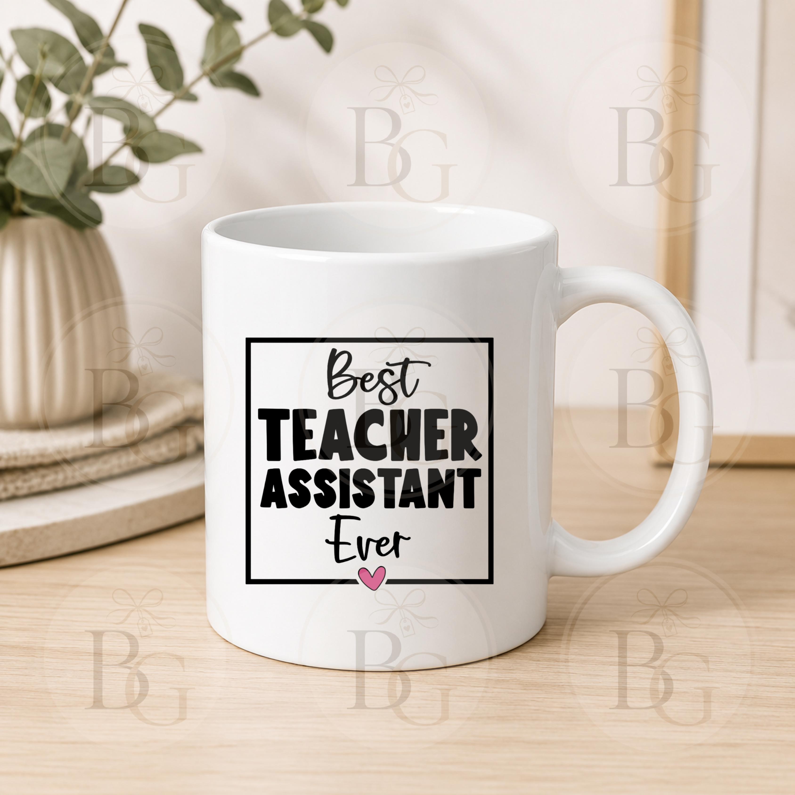 Best Teaching Assistant Ever Mug – Teaching Assistant Thank You Gift