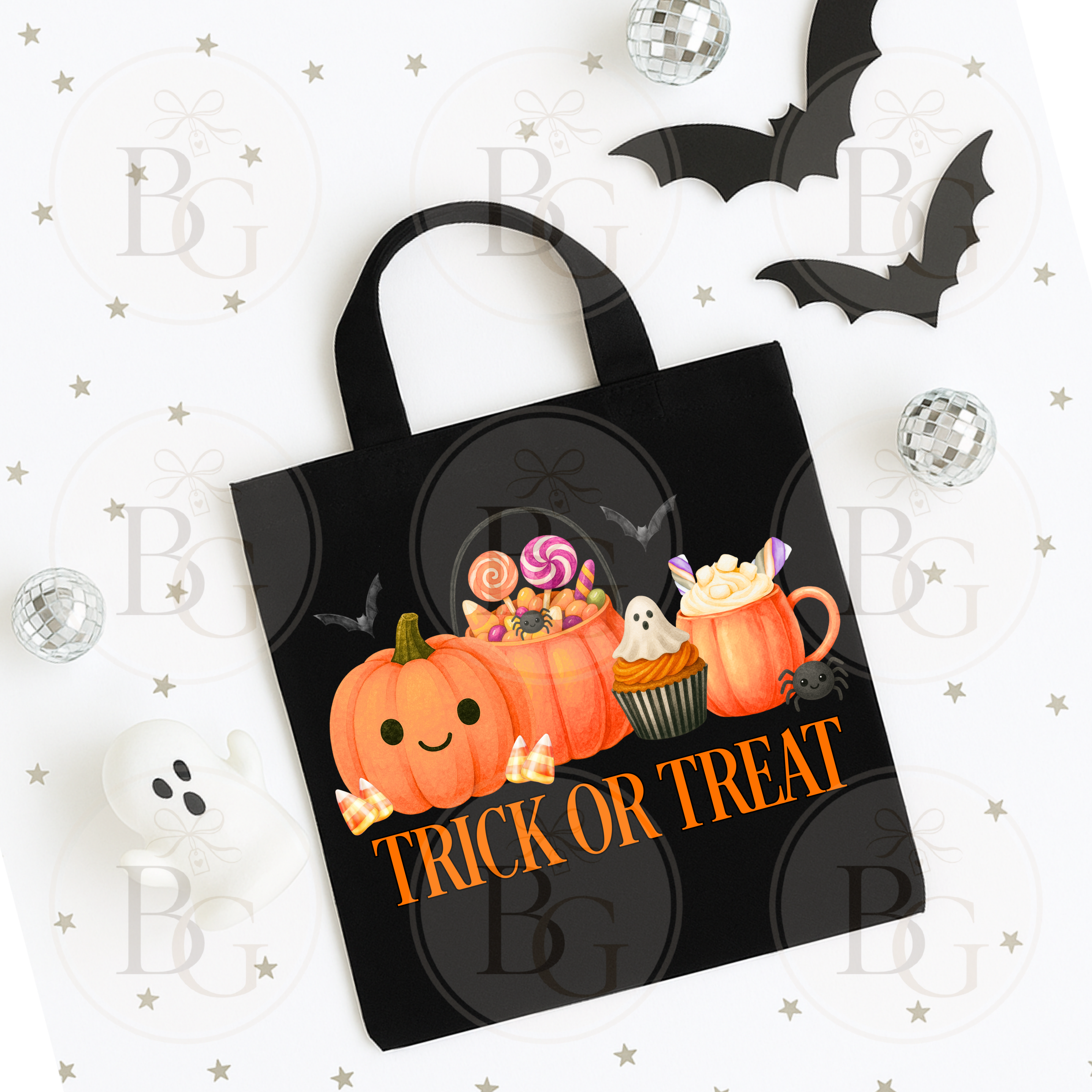 Cute Trick or Treat - Mini Tote Bag