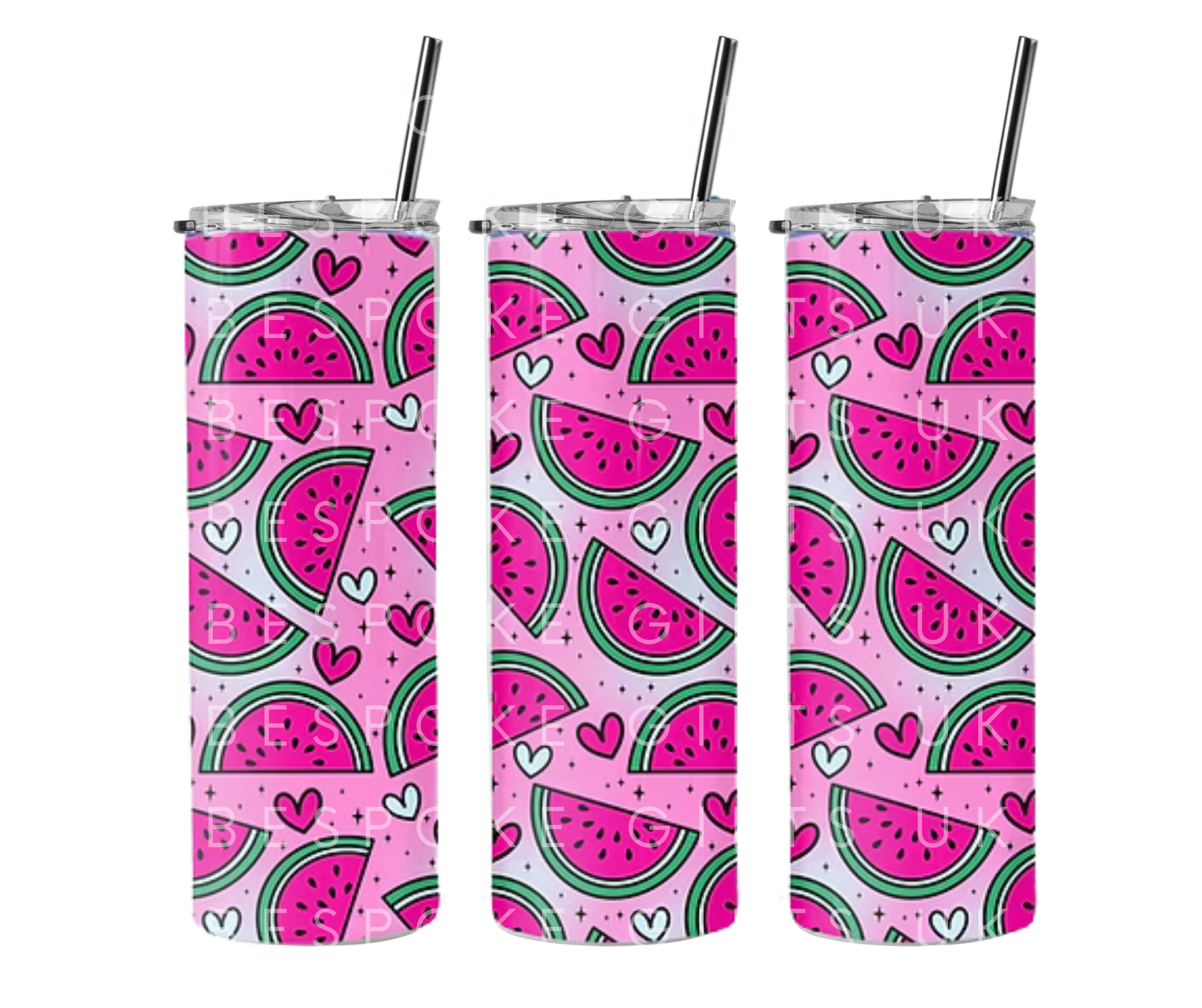 Pink Watermelon - 20oz Skinny Tumbler