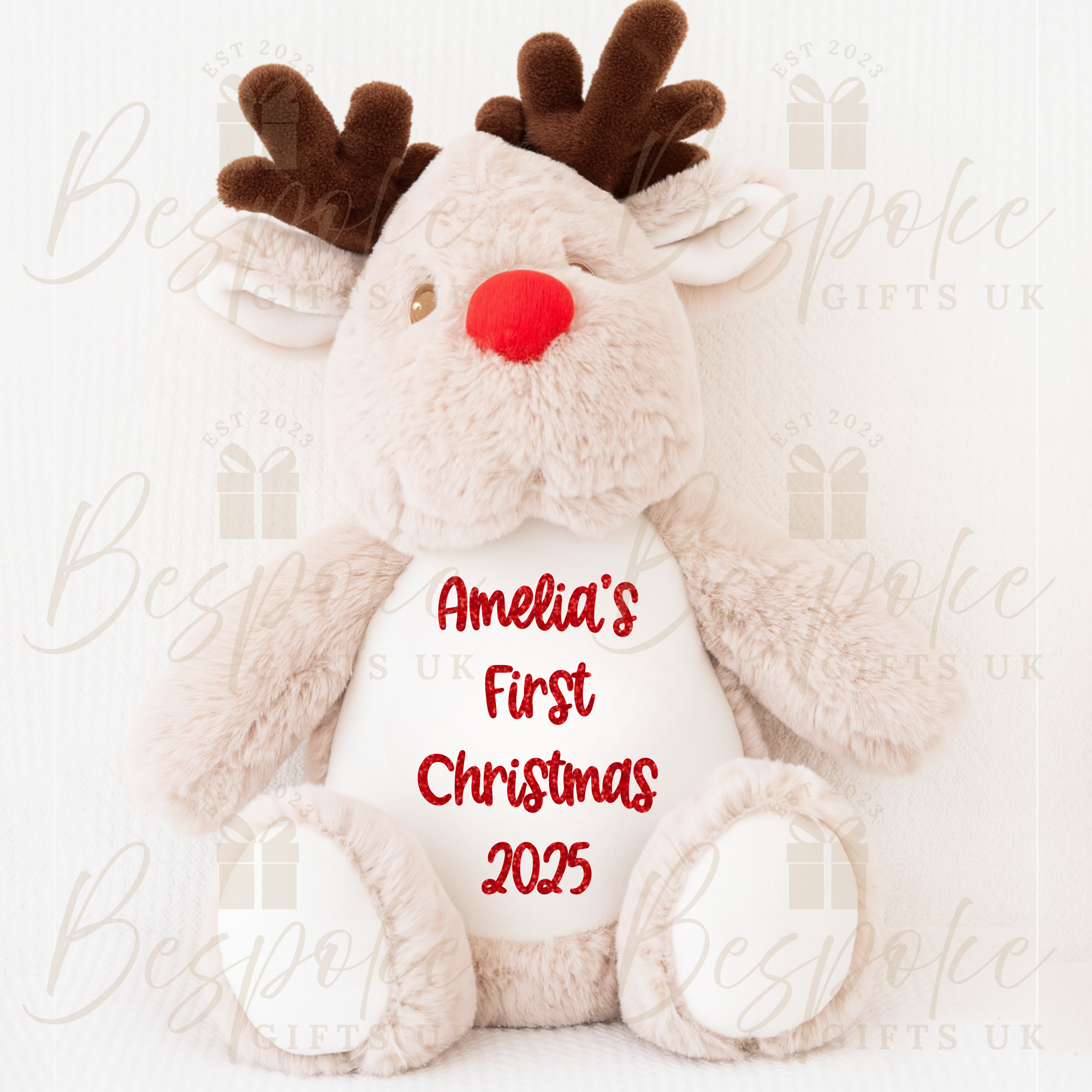 Personalised Christmas Reindeer - First Christmas