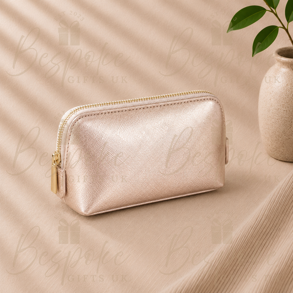Monogrammed Small Cosmetic Bag