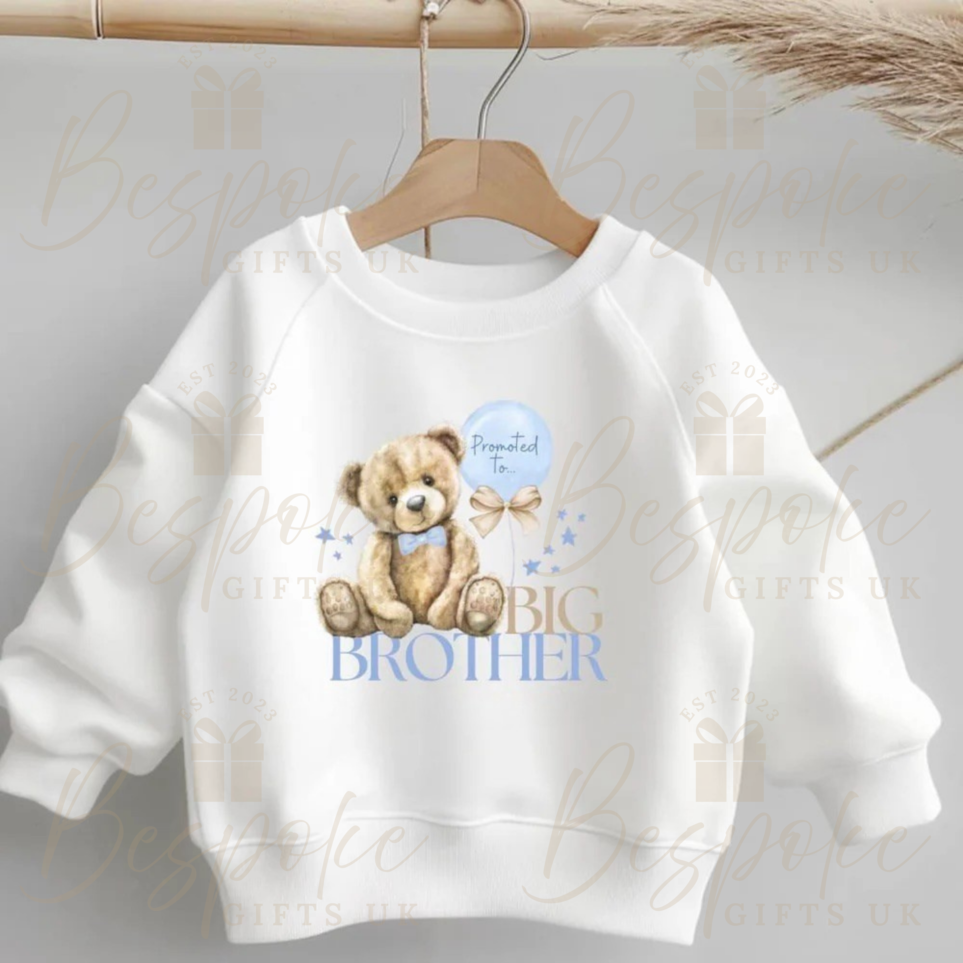 Promoted to Big Brother - White Jumper