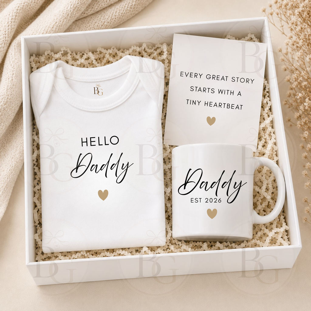 Build Your Own Pregnancy Announcement Gift Box