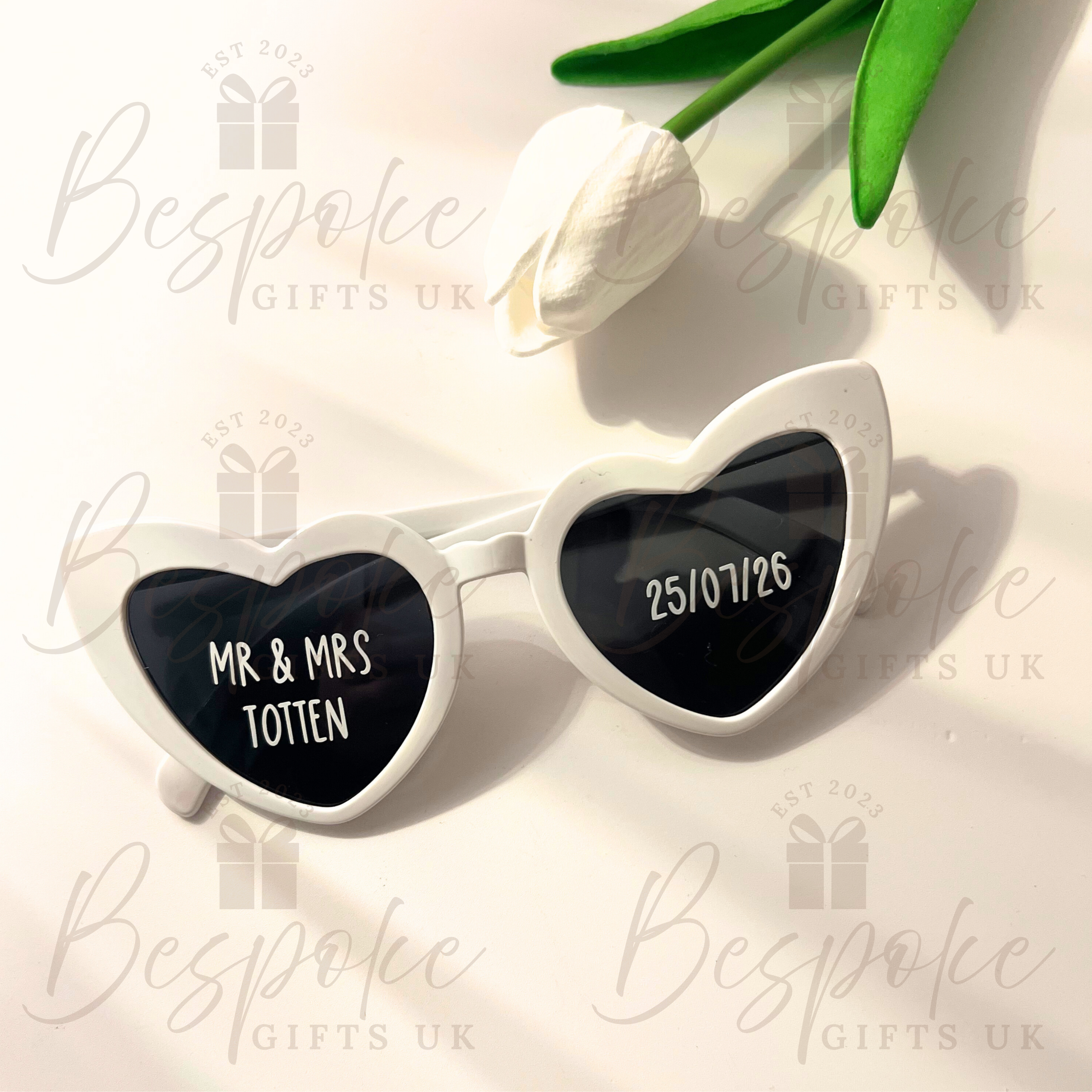 Personalised Wedding Glasses