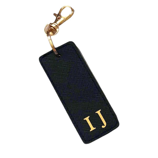 Monogram Key Clip Fob Keyring