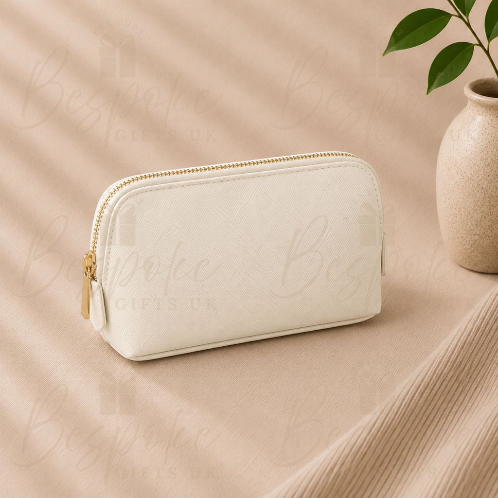 Monogrammed Small Cosmetic Bag