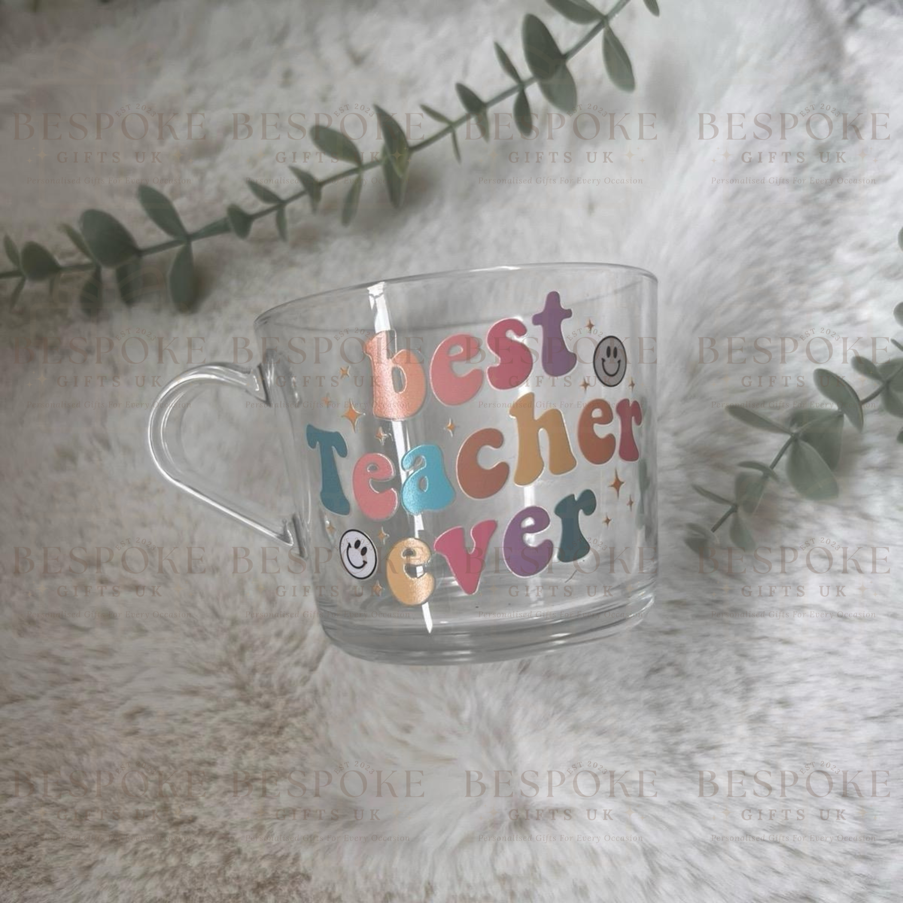 Best Teacher Ever - Glass Mug