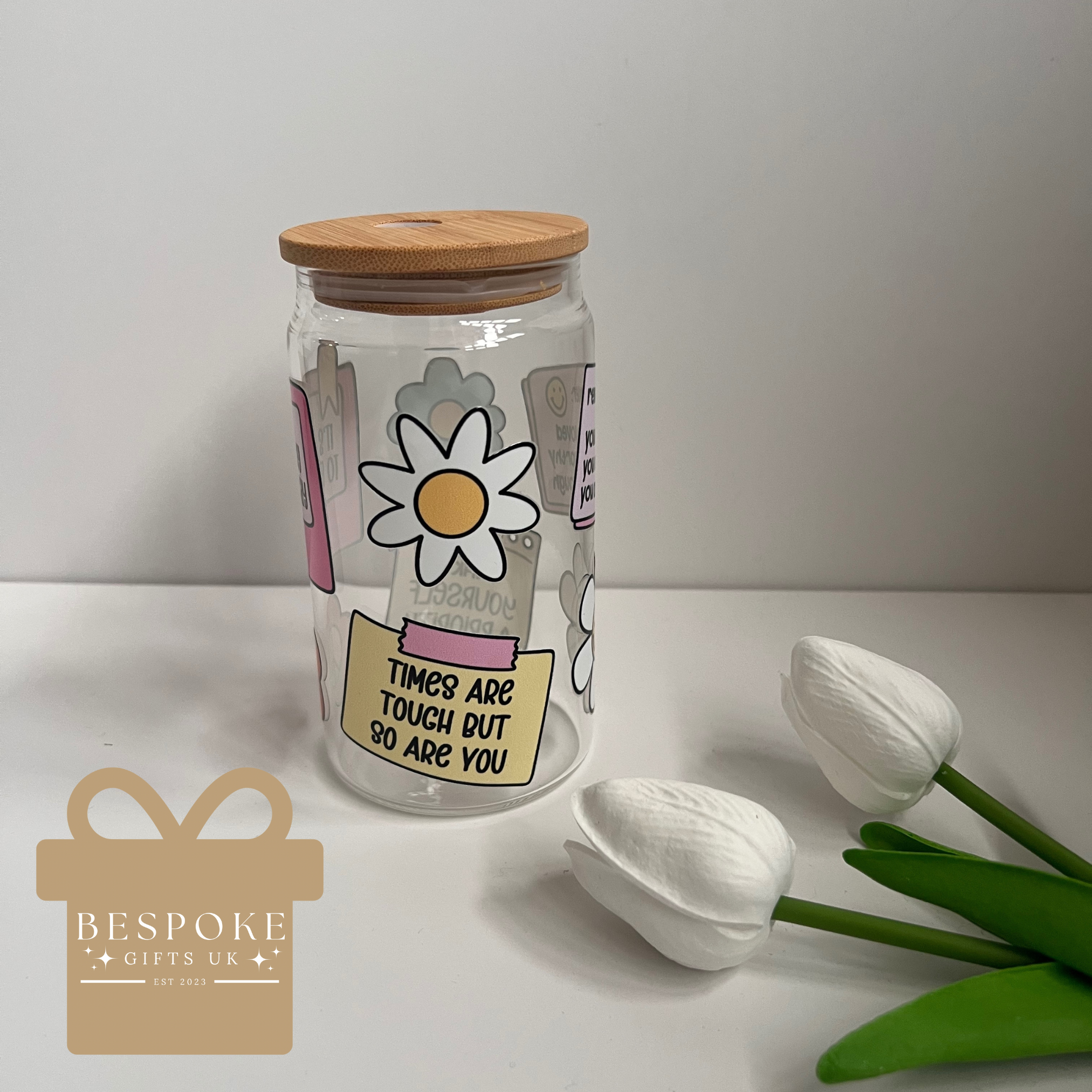 Reminders - 16oz Glass Tumbler