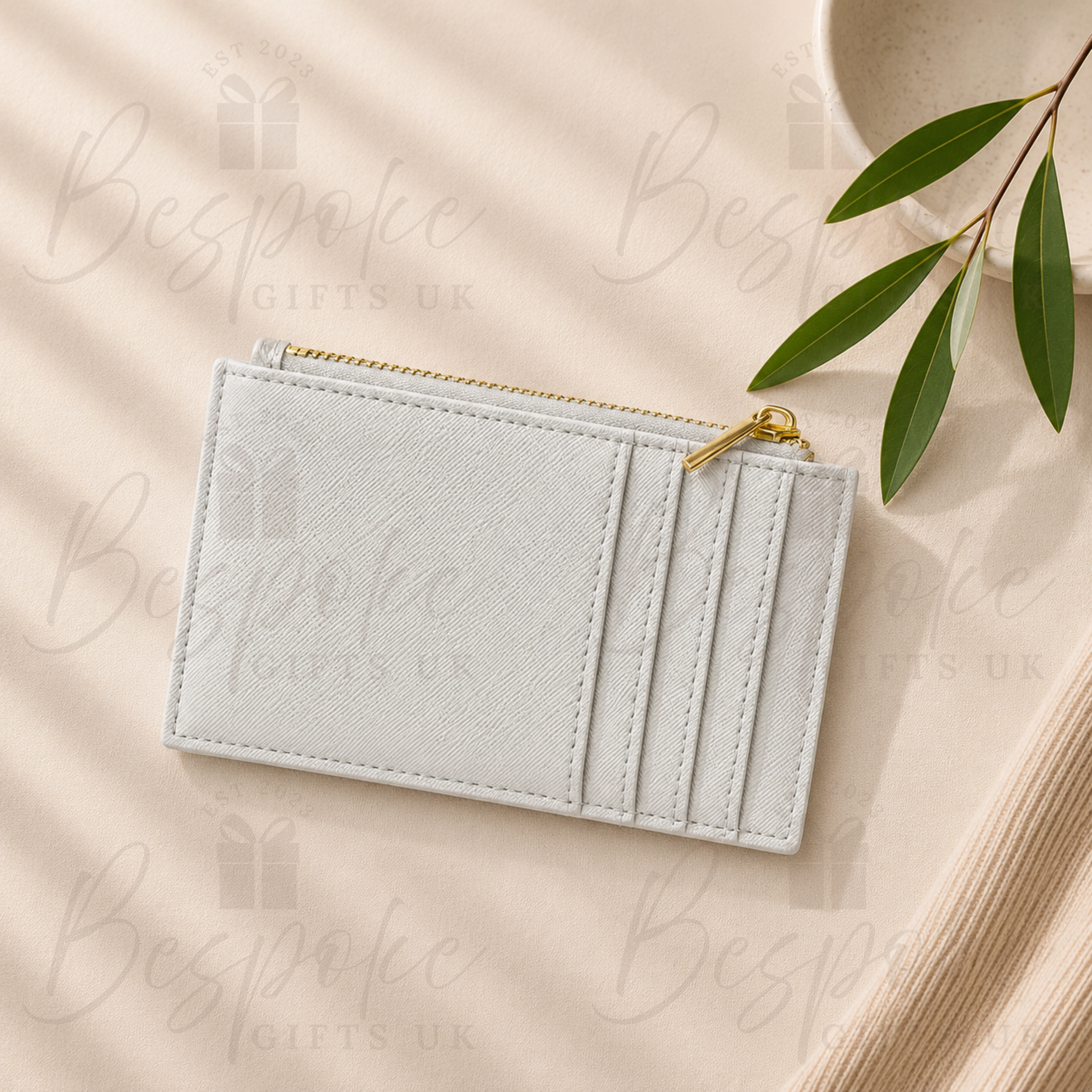 Monogram Card Holder Wallet