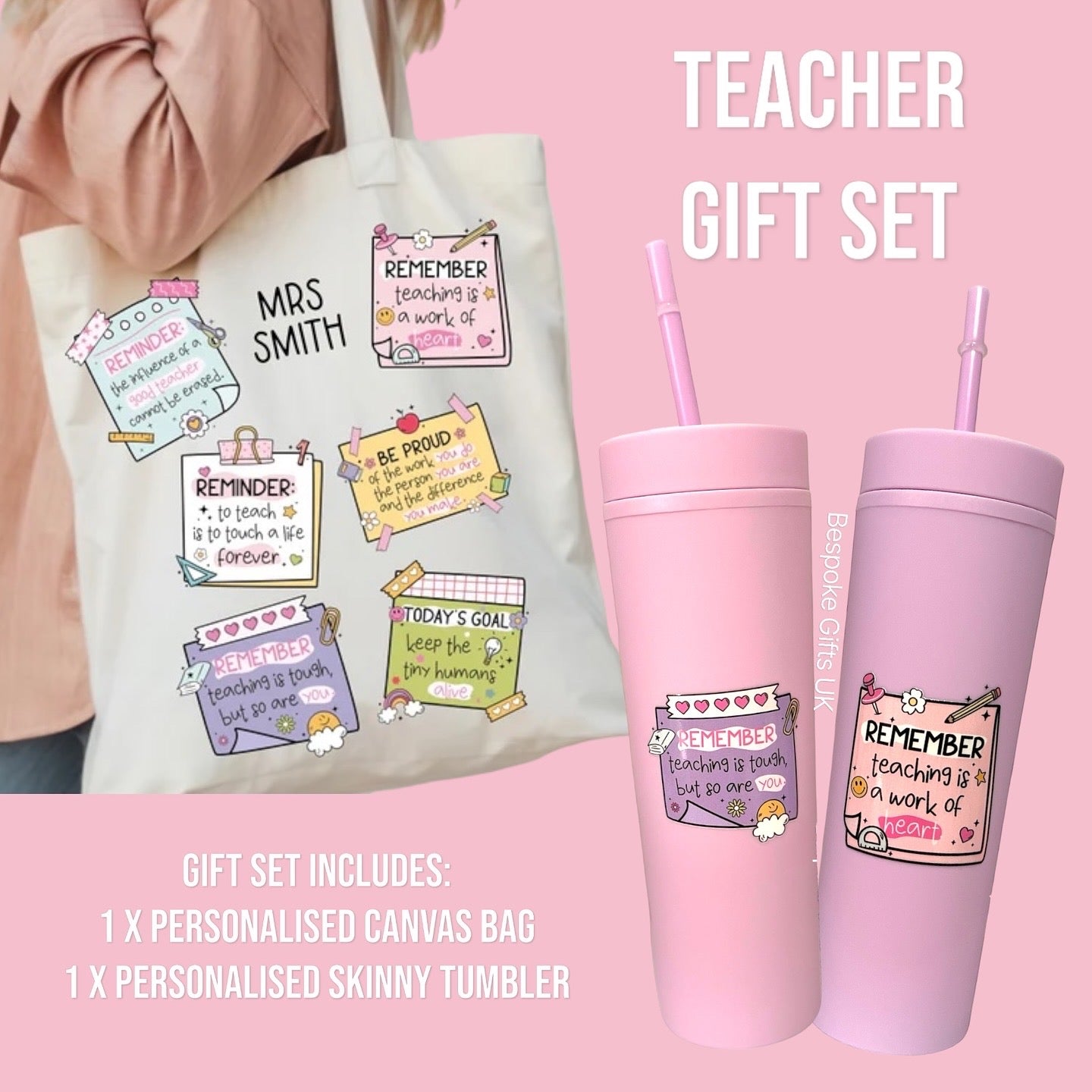 Teacher Reminders Gift Set Bundle