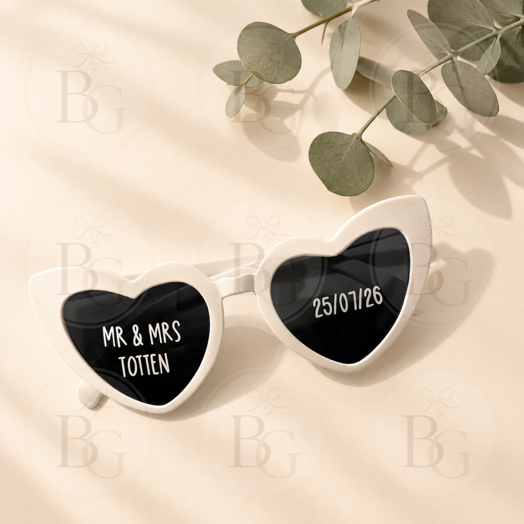 Personalised Wedding Glasses