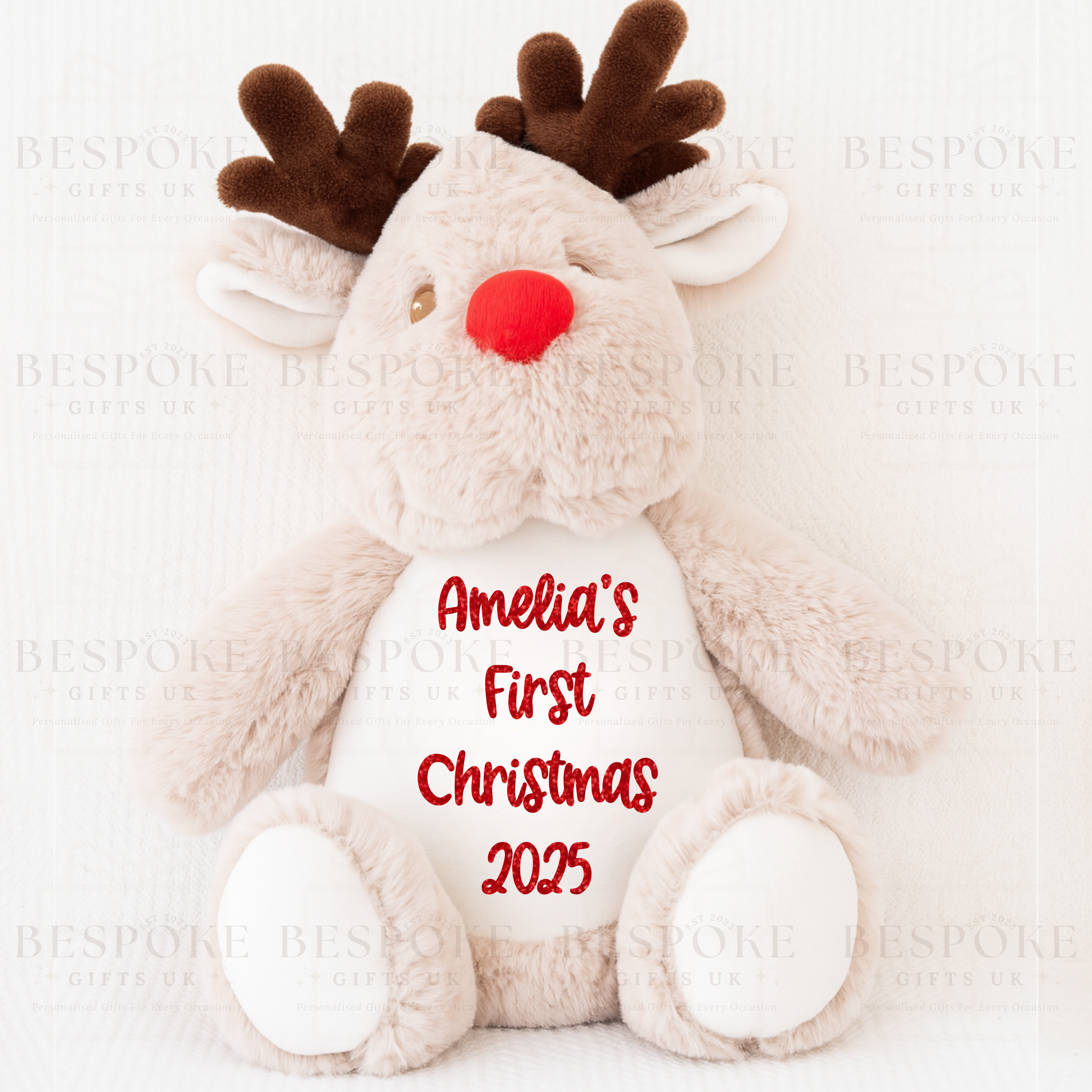 Christmas Reindeer - First Christmas - Personalised