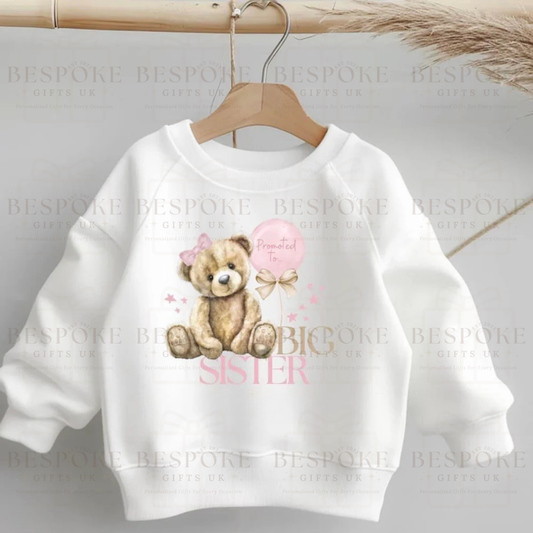 Promoted to Big Sister - White Jumper