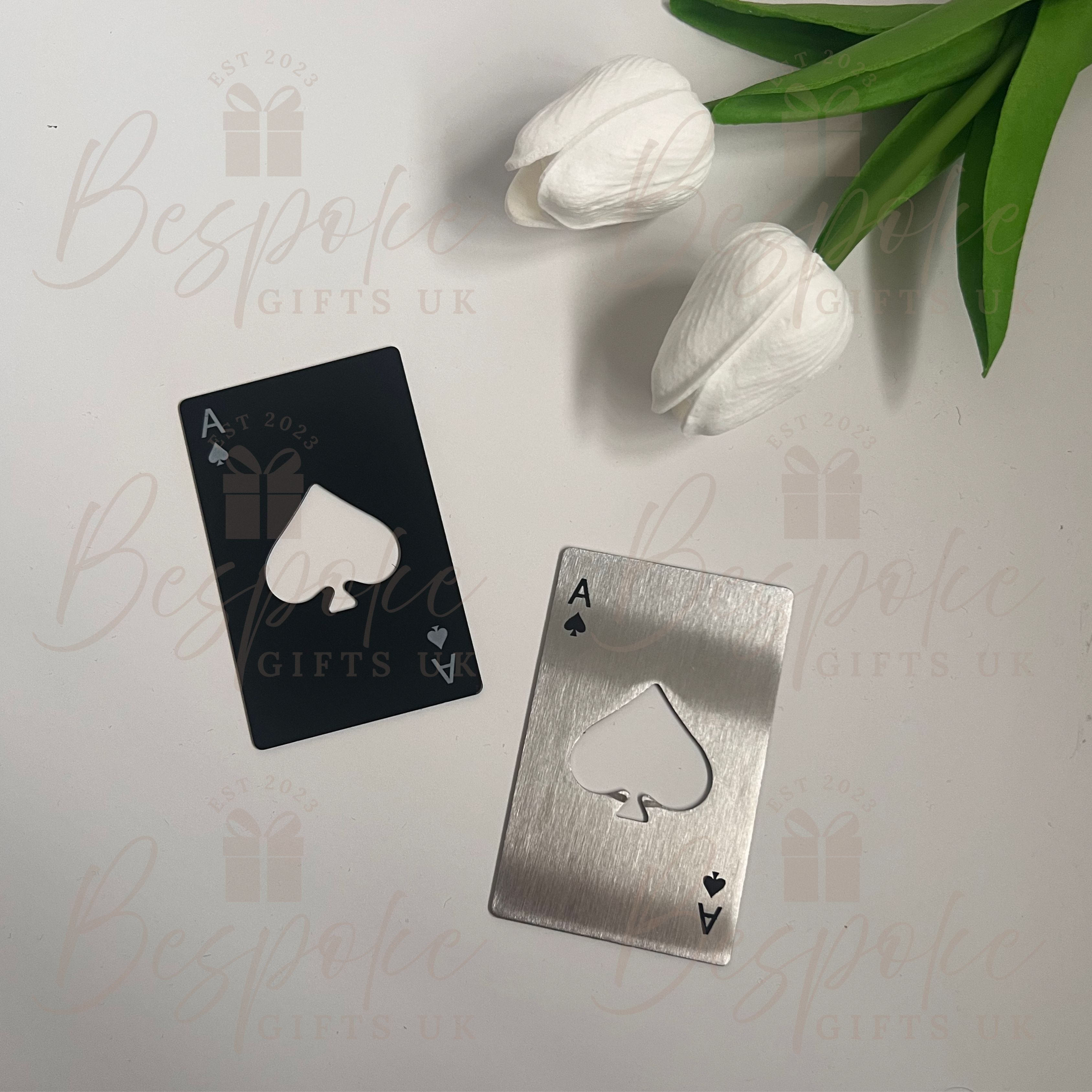 Personalised Ace of Spades Bottle Opener