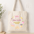 Personalised World’s Best Teacher Tote Bag – Custom Teacher Thank You Gift