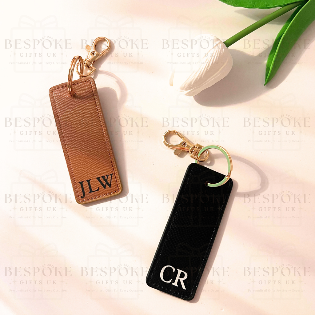 Monogram Key Clip Fob Keyring