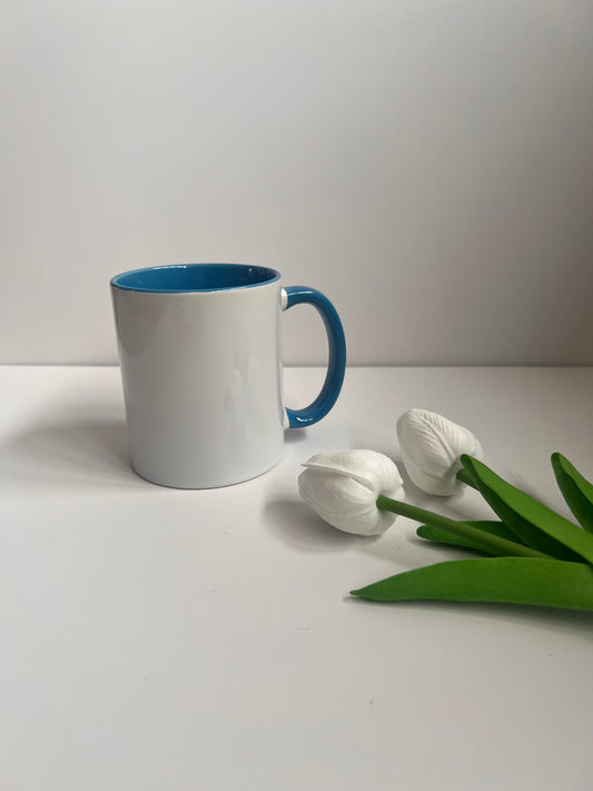 11oz Ceramic Mug - Blue