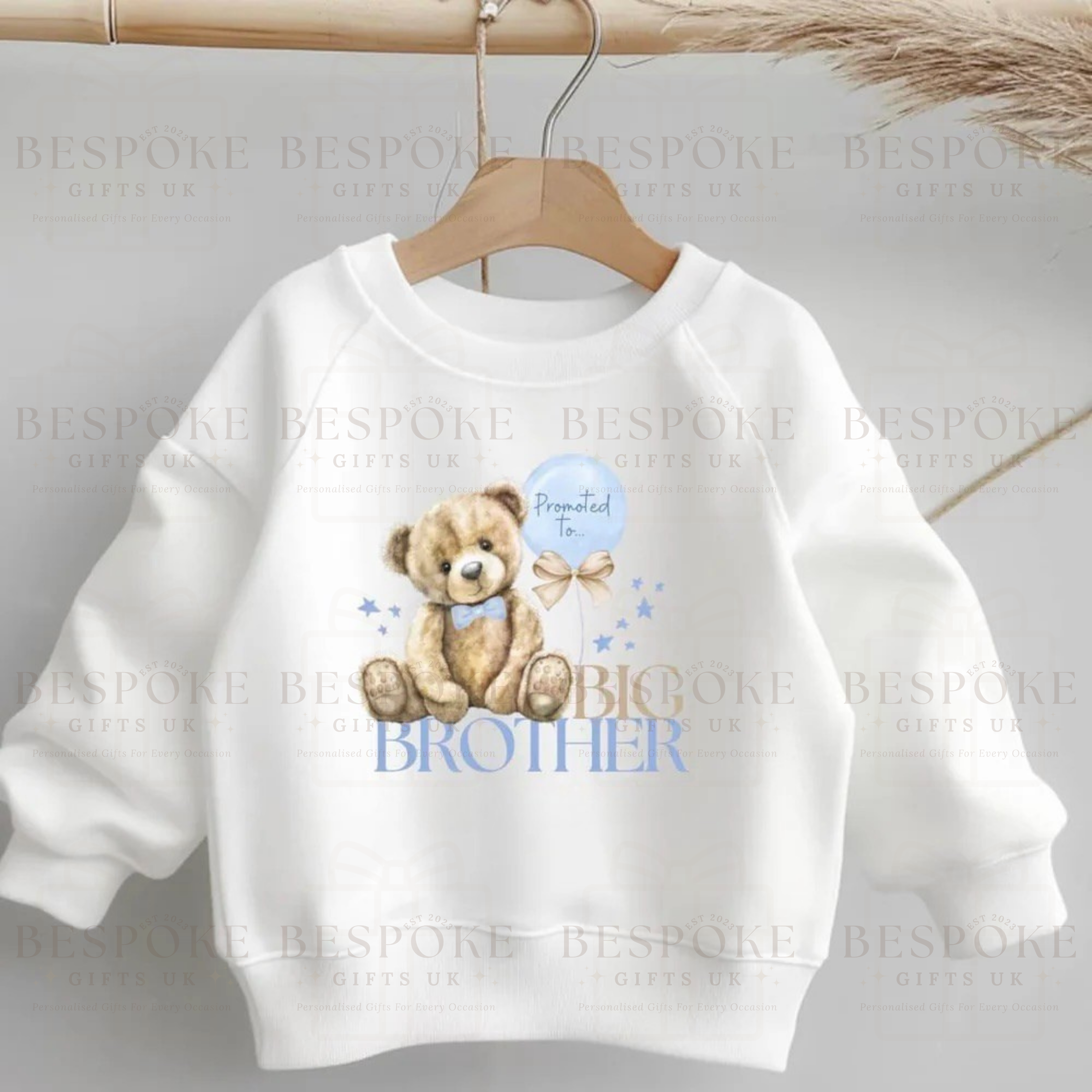 Promoted to Big Brother - White Jumper