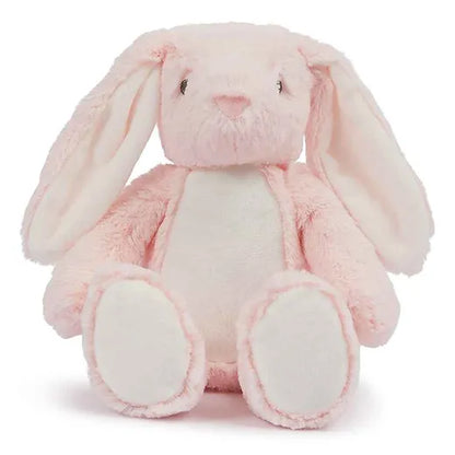 Personalised Rainbow Design Bunny - Pink