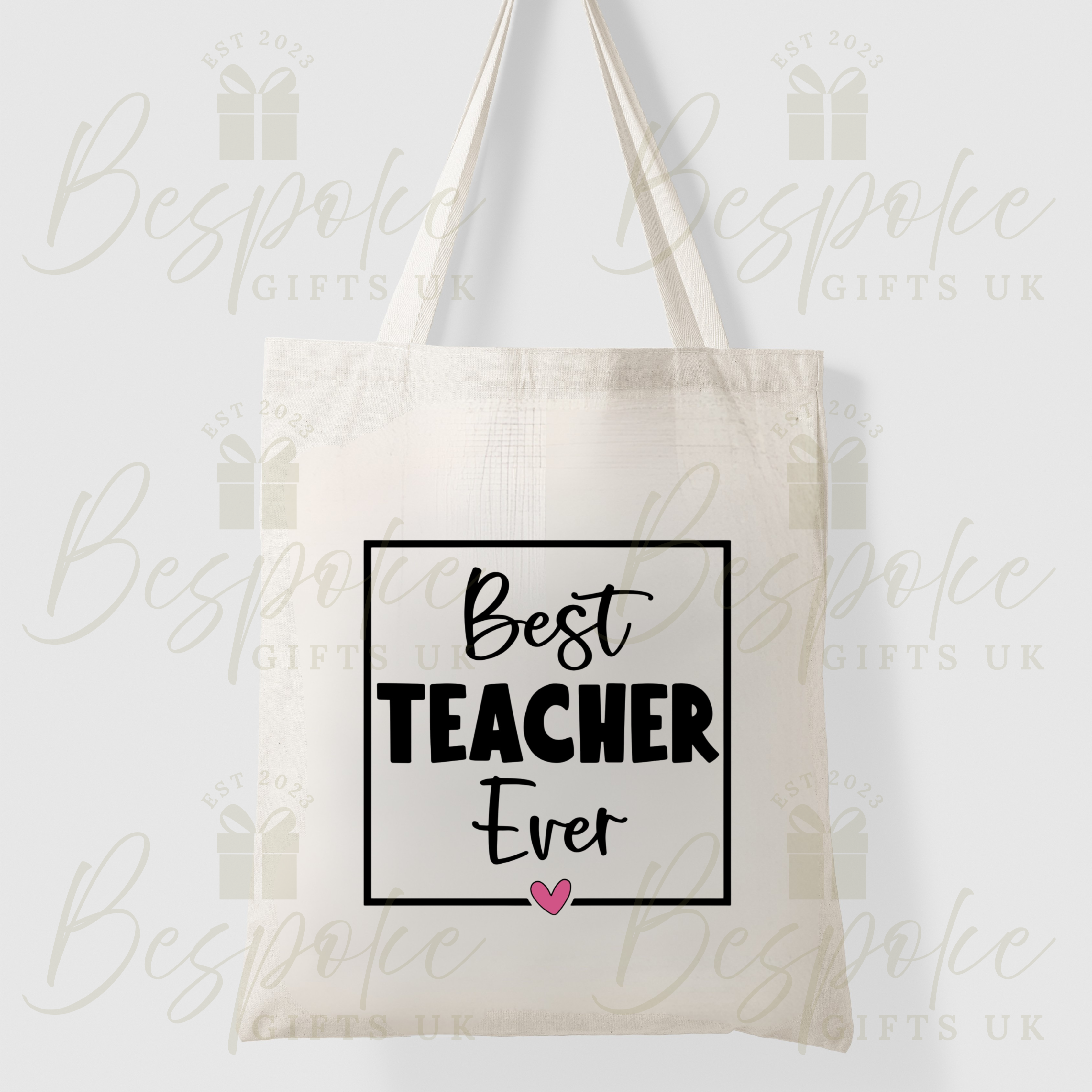 Best Teacher Ever - Canvas Bag